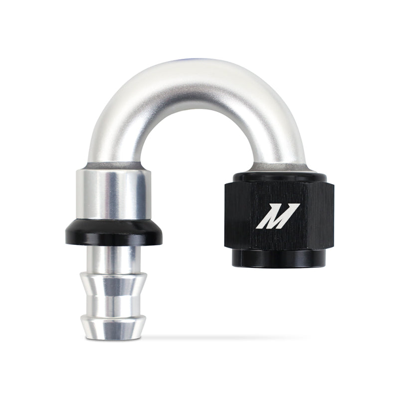 Mishimoto 180 Degree Push Lock Fitting - 8AN MMFT-PL-8180 MMFT-PL-8180 Photo - Primary