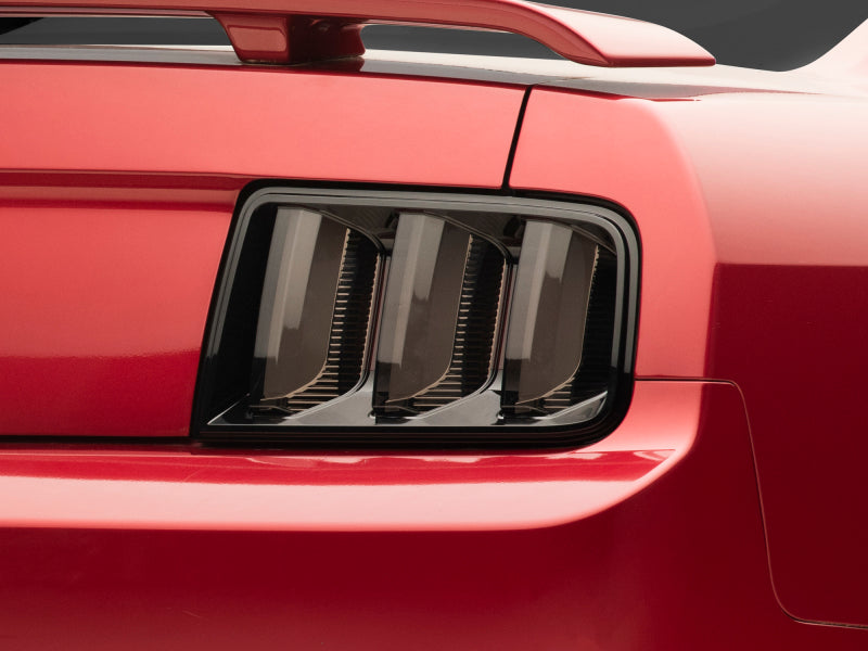 Raxiom 05-09 Ford Mustang Vector V2 LED Tail Lights- Black Housing (Smoked Lens) 408588 408588 Photo - Close Up