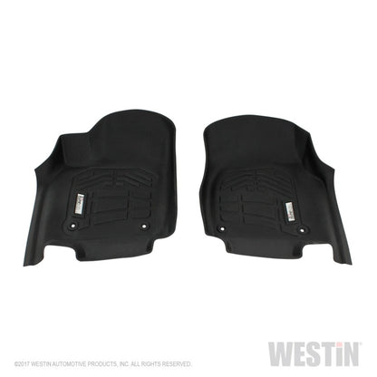Westin 2013-2018 Dodge/Jeep Durango Wade Sure-Fit Floor Liners Front - Black 72-110094 72-110094 Photo - Primary