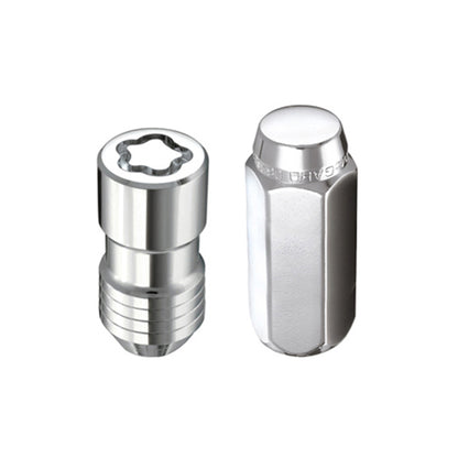 McGard 6 Lug Hex Install Kit w/Locks (Cone Seat Nut) M14X1.5 / 22mm Hex / 1.945in. Length - Chrome 84638 84638 Photo - Primary