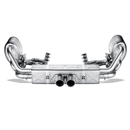 Akrapovic 06-09 Porsche 911 GT3/RS 3.6 Evolution Line w/ Header (Titanium) w/ Titanium Tips S-PO997GT3E S-PO997GT3E Photo - Primary