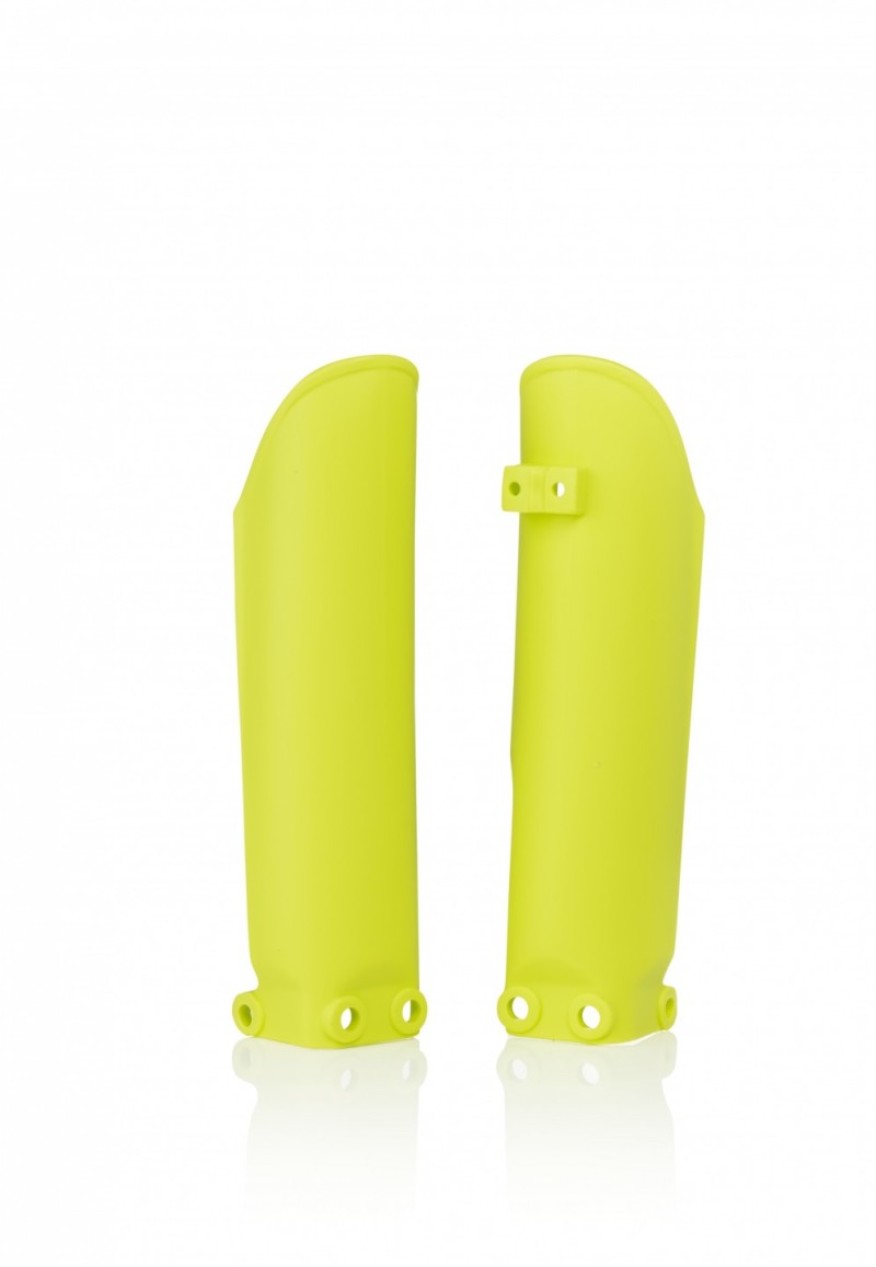 Acerbis 17+ Husqvarna TC65 Lower Fork Cover Set - Yellow 2732020005 2732020005 Photo - Primary