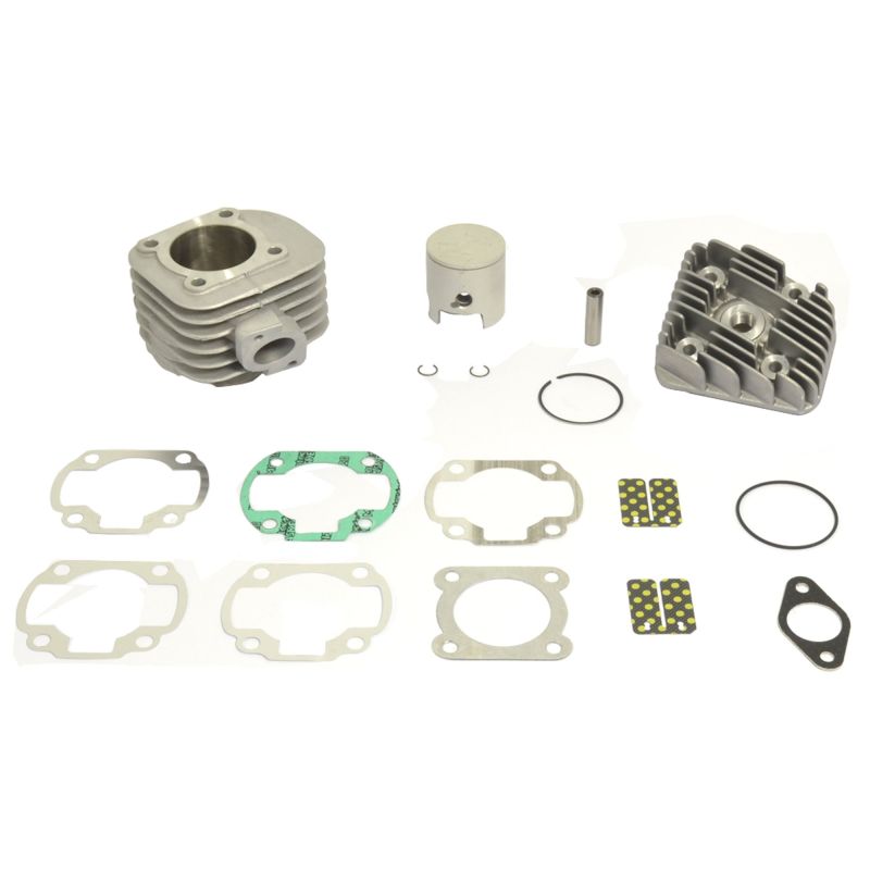 Athena Aprilia SR WWW 50 47.6mm Bore 70cc 12mm Pin Bore Flat Head Piston Big Bore Cyl Kit w/Head 081000/1 081000/1 Photo - Primary