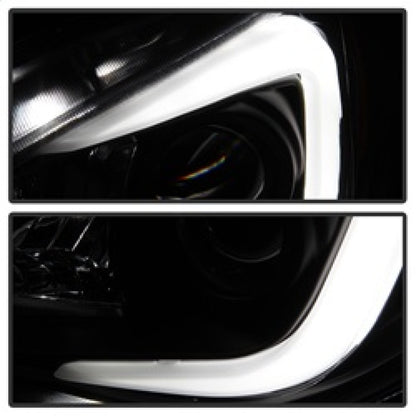Spyder Subaru WRX 06-07 Projector Headlights - HID Model Only - Black PRO-YD-SWRX06-HID-LBDRL-BK 5083913 5083913 Photo - Unmounted