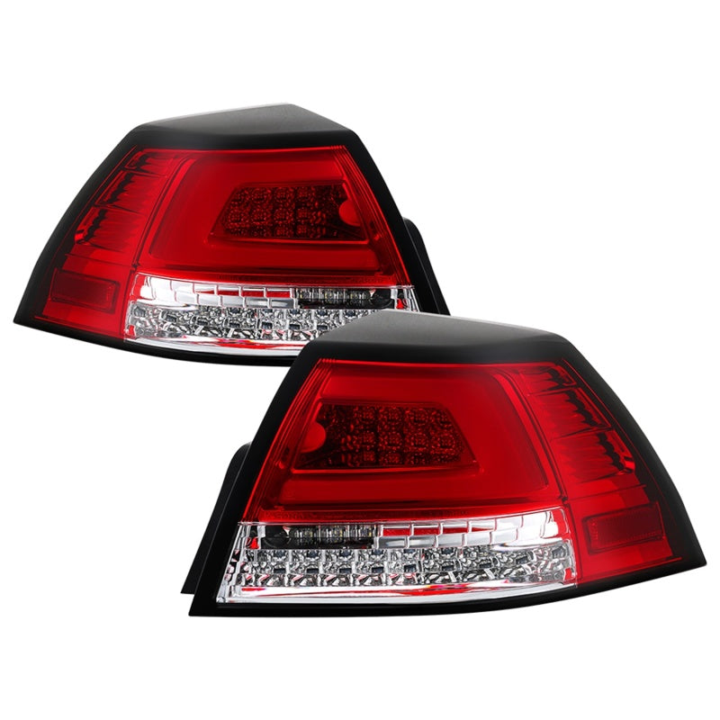 Spyder Pontiac G8 08-09 Version 2 Light Bar LED Tail Lights - Red Clear- ALT-YD-PG808V2-LB-RC 5086075 5086075 Photo - Primary