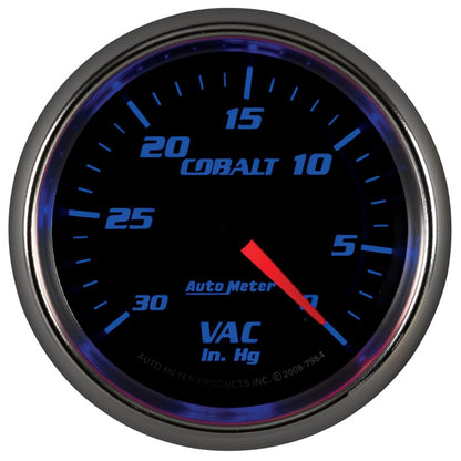 Autometer 2-5/8" Vacuum, 0-30 In Hg, Cobalt 7984 User 4