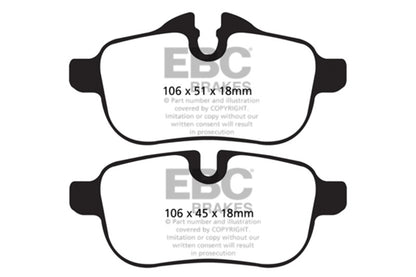 EBC Disc Brake Pad Set DP22046 Photo - Primary