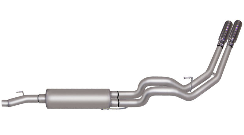 Gibson 04-08 Ford F-150 STX 4.6L 2.5in Cat-Back Dual Sport Exhaust - Stainless 69204 69204 Photo - Primary