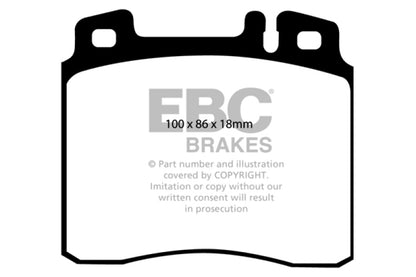 EBC Disc Brake Pad Set UD689 Photo - Primary