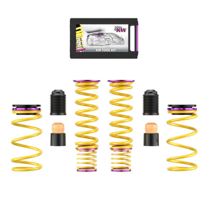 KW 2020+ Chevrolet Corvette C8 (w/ Electronic Dampers & OE Noselift) Height Adjustable Spring Kit 25361034 25361034 Photo - Primary
