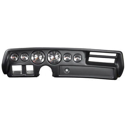 Autometer American Muscle Gauge Kit 6 Pc Chevelle/Malibu 70-72 Tach/Mph/Fuel/Oilp/Wtmp/Volt 7026 7026 Photo - Primary