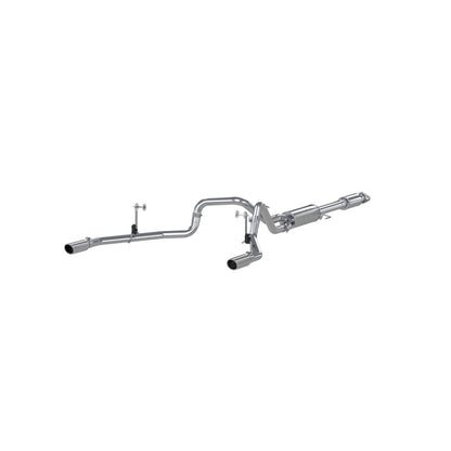 MBRP 2015 Ford F-150 5.0L 3in Cat Back Dual Split Rear Exit AL Exhaust Syst S5258AL Photo - Primary