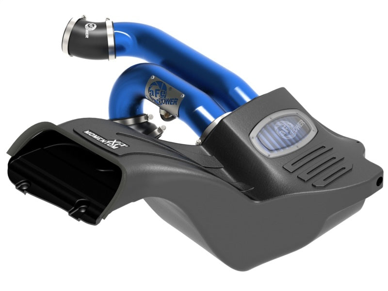 aFe Momentum XP Pro 5R Cold Air Intake System w/ 3 in Blue Intake Tubes 54-73120-L Photo - Primary