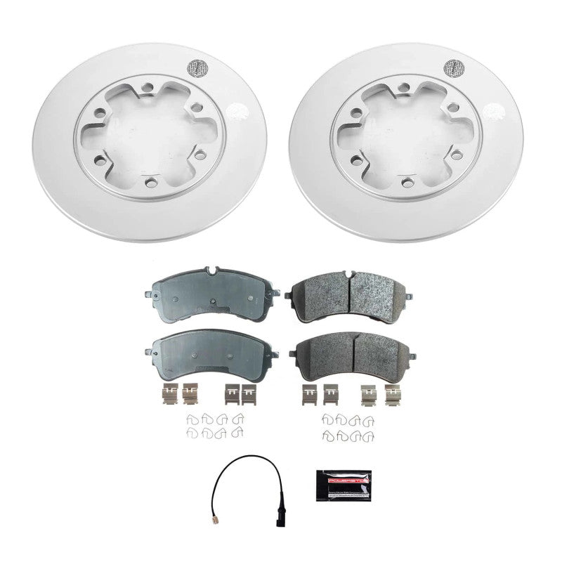 PowerStop Power Stop 2021 Ford Transit-150 Rear Z17 Coated Brake Kit CRK8991 CRK8991 Photo - Primary