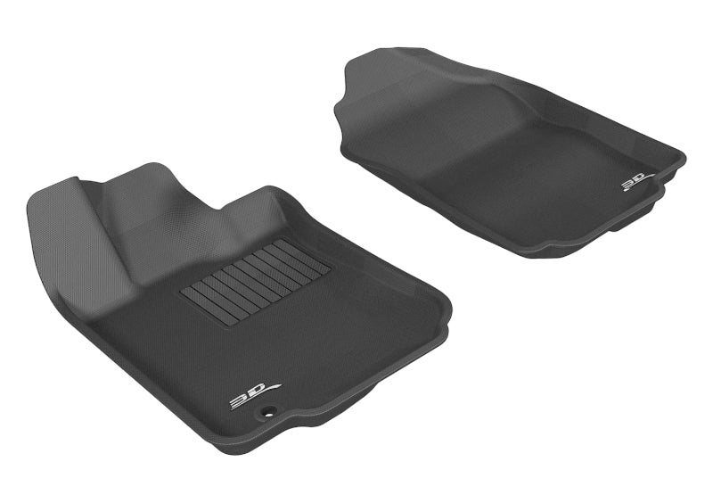 3D MAXpider 2006-2012 Ford Fusion Kagu 1st Row Floormat - Black L1FR01311509 L1FR01311509 Photo - Primary