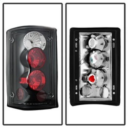 Spyder Ford Excursion 00-06/Econoline 150/250/350/450/550 95-06 Euro Tail Lights Blk ALT-YD-FEC00-BK 5002914 5002914 Photo - Unmounted