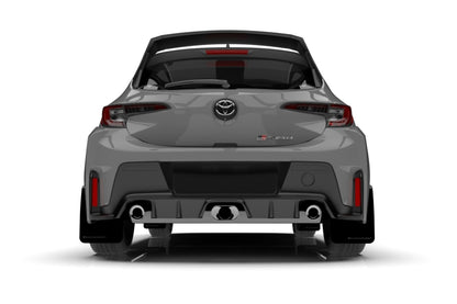 Rally Armor 23-24 Toyota GR Corolla Black Mud Flap w/ Light Blue Logo MF89-UR-BLK-NB MF89-UR-BLK-NB User 1