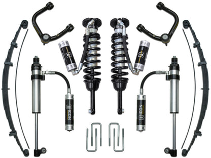 ICON 05-15 Toyota Tacoma 0-3.5in/16-17 Toyota Tacoma 0-2.75in Stg 8 Suspension System w/Tubular Uca K53008T K53008T Photo - Primary