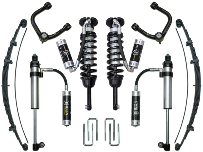 ICON 05-15 Toyota Tacoma 0-3.5in/16-17 Toyota Tacoma 0-2.75in Stg 8 Suspension System w/Tubular Uca K53008T K53008T Photo - Primary