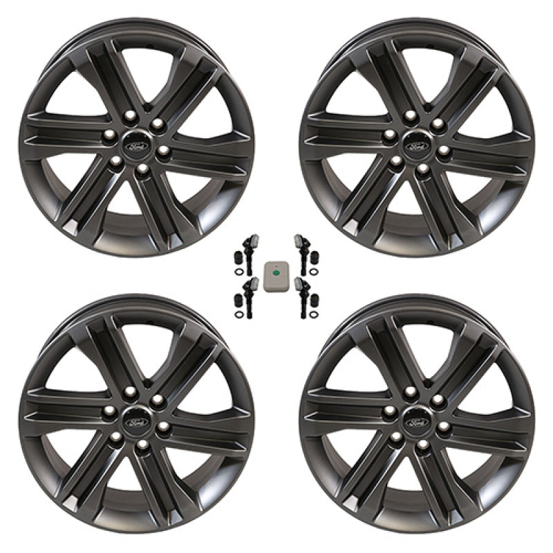 Ford Racing 2024+ Ford F-150 20in x 8.5in Dark Alloy Wheel Kit M-1007K-S2085F15A M-1007K-S2085F15A User 1