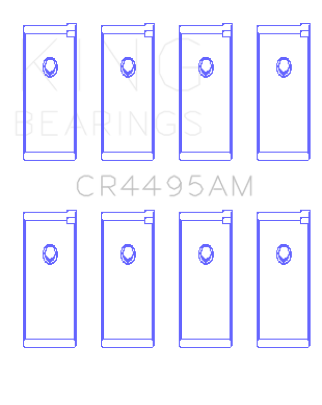 King Engine Bearings Mazda E3/E5/(Size +0.75mm) Connecting Rod Bearing Set CR4495AM0.75 CR4495AM0.75 Photo - Primary