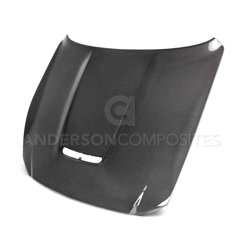 Anderson Composites 2015-2017 Ford Mustang Shelby GT350 Double Sided Carbon Fiber Hood AC-HD15FDMU350-OE-DS AC-HD15FDMU350-OE-DS Photo - Primary
