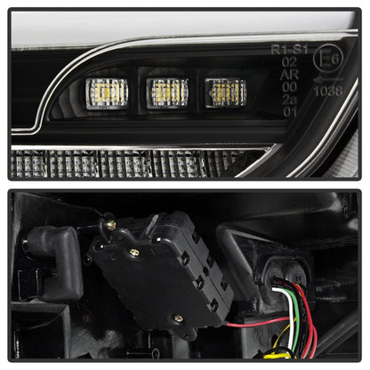 Spyder 15-17 Ford Focus Hatchback LED Tail Lights w/Indicator/Reverse - Black (ALT-YD-FF155D-LED-BK) 5085719 5085719 Photo - Unmounted