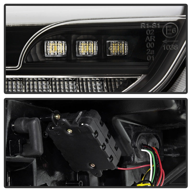 Spyder 15-17 Ford Focus Hatchback LED Tail Lights w/Indicator/Reverse - Black (ALT-YD-FF155D-LED-BK) 5085719 5085719 Photo - Unmounted