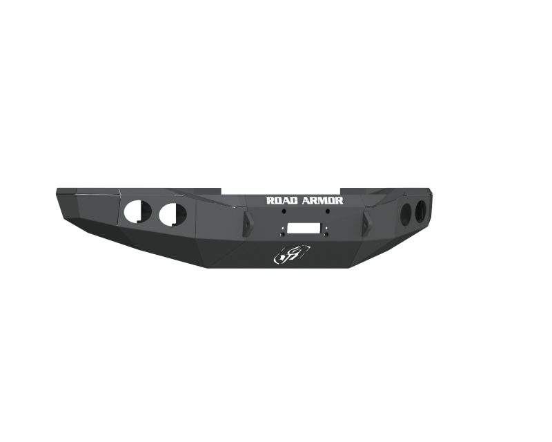 Road Armor 19-20 Chevy 4500HD Stealth Front Winch Bumper w/Round Light Ports - Tex Blk 3194FR0B 3194FR0B Photo - Primary