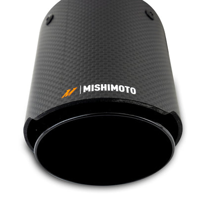 Mishimoto Carbon Fiber Muffler Tip 3in Inlet 4in Outlet Black MMEXH-TIP-CF3BK MMEXH-TIP-CF3BK User 1