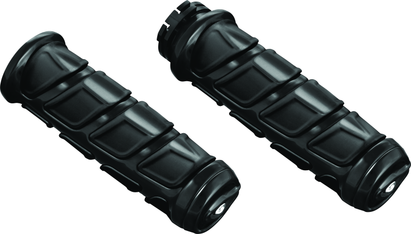 Kuryakyn Kinetic Grips Kaw/Yam Blk 6376 6376 Photo - Primary