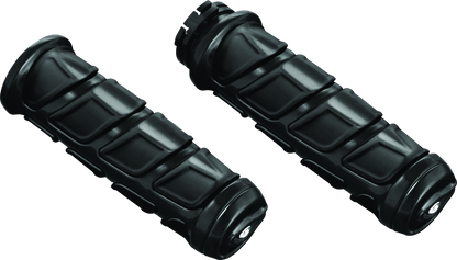 Kuryakyn Kinetic Grips Kaw/Yam Blk 6376 6376 Photo - Primary