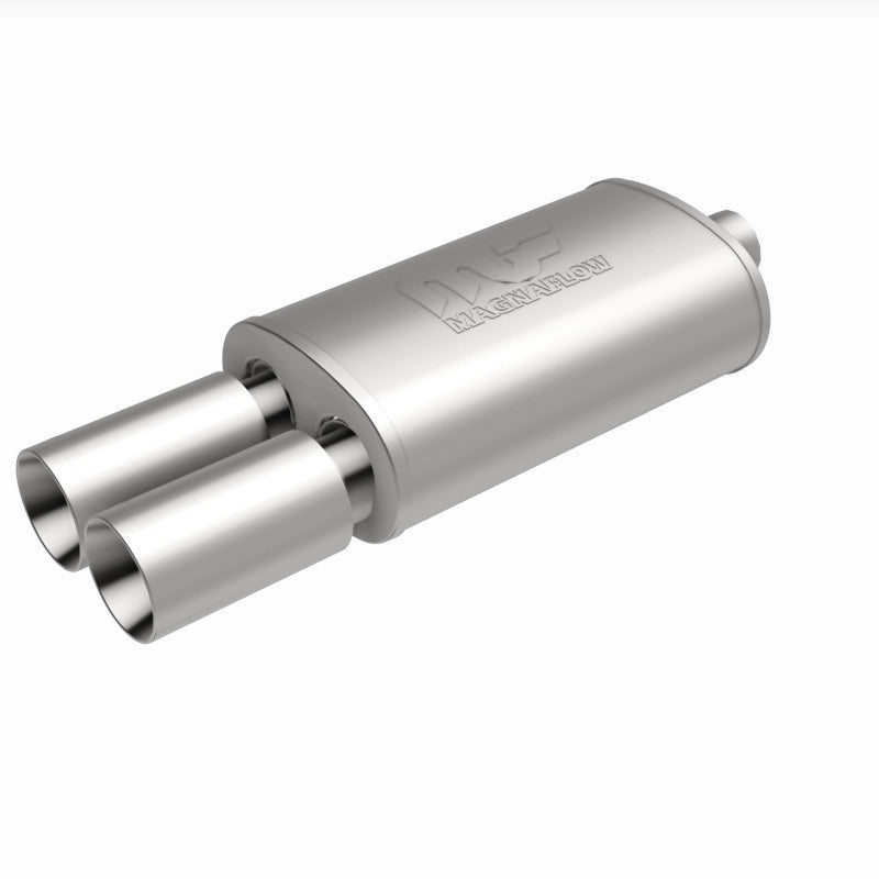 MagnaFlow 5" X 8" Oval Center/Dual Performance Muffler With Tip 14816 360 Degree Image Set