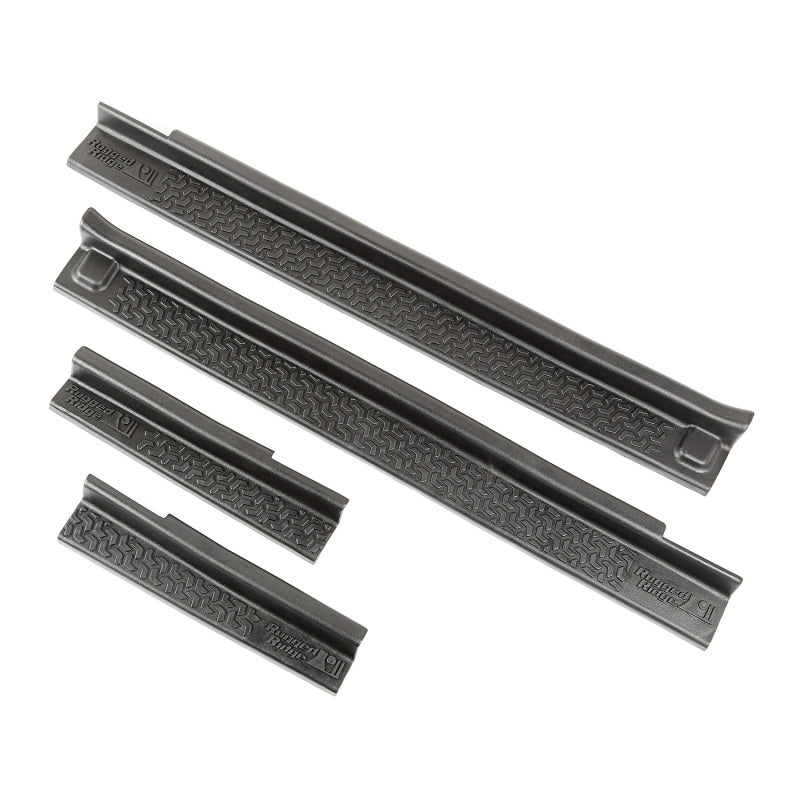 Rugged Ridge All Terrain Entry Guard Kit;07-18 Jeep Wrangler JKU 11216.21 Photo - Primary