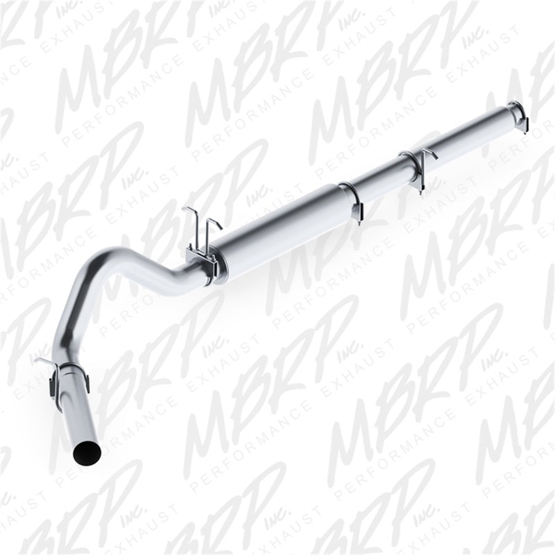 MBRP 1999-2004 Ford F-250/350 V-10 Cat Back 4in Single Side AL P Series S5206P Photo - Primary
