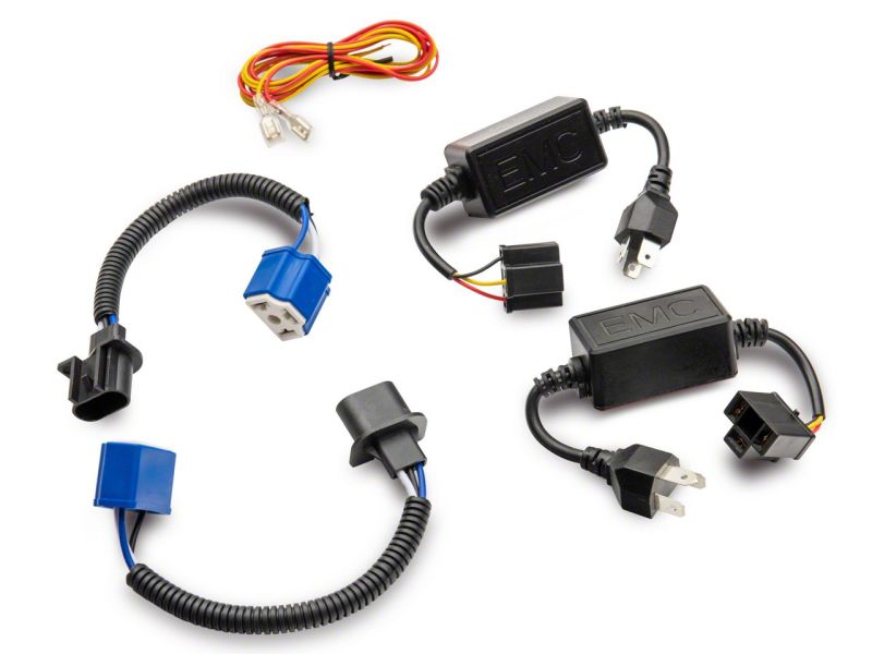 Raxiom 97-18 Jeep Wrangler TJ & JK Axial 7-In LED Headlights w/ DRL - Blk Housing (Clear Lens) J143372 J143372 Photo - Close Up