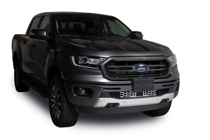 Putco 19-20 Ford Ranger w/ Adaptive Cruise - Hex Shield - Polished SS Bumper Grille Inserts 82164 82164 Photo - Mounted