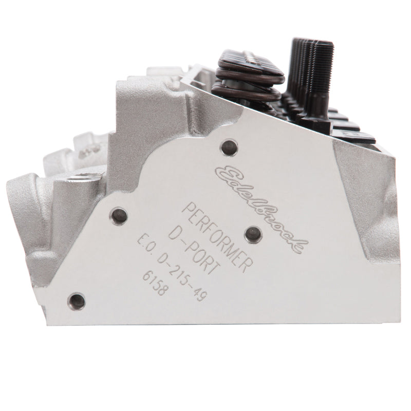 Edelbrock Cylinder Head, Pontiac, Performer D-Port, 72CC Chambers, for Hydraulic 61595 Photo - out of package