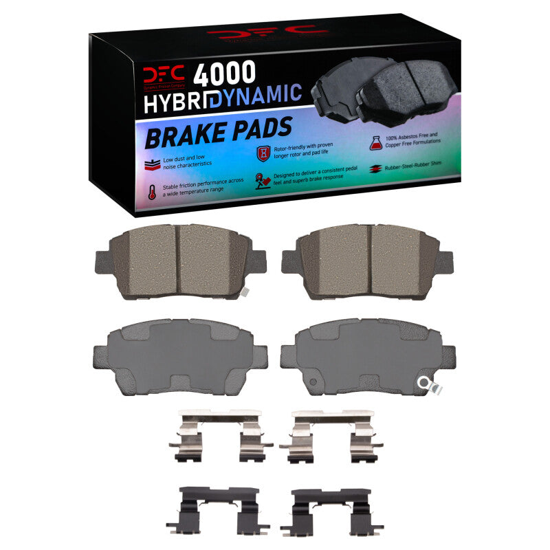DFC DFC 4000 HybriDynamic Brake Pads Brakes, Rotors & Pads Brake Pads - OE main image