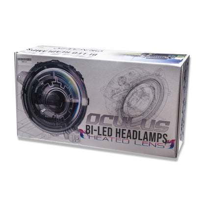 ORACLE Lighting 18-22 Jeep Wrangler JL / 20-22 Jeep Gladiator JT Oculus Bi-LED Projector Headlights 5839-111 5839-111 Photo - in package