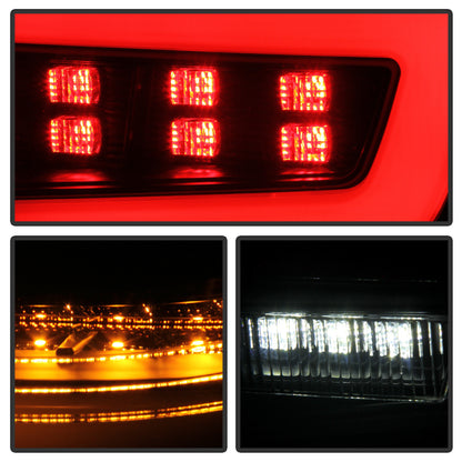 Spyder 08-11 Subaru Impreza WRX 4DR LED Tail Lights - Black ALT-YD-SI084D-LED-BK 5087966 5087966 User 5