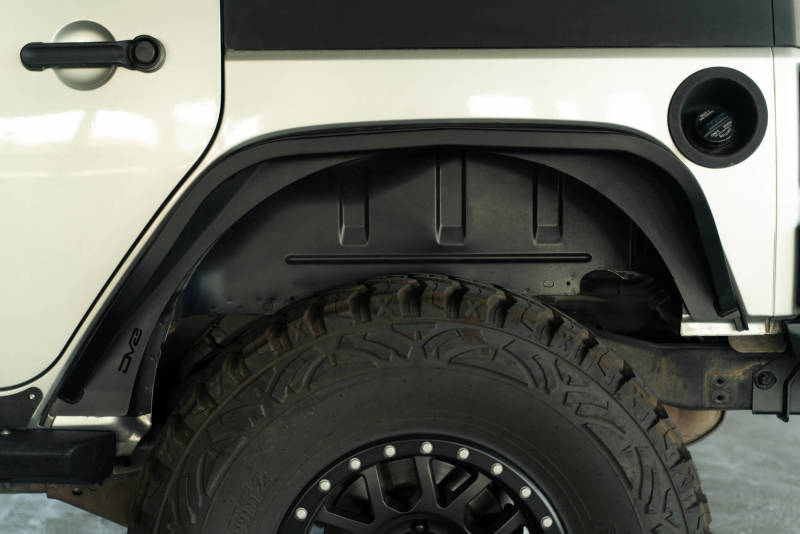DV8 Offroad 07-18 Jeep Wrangler JK Slim Fender Flares FDJK-07 FDJK-07 Photo - Unmounted