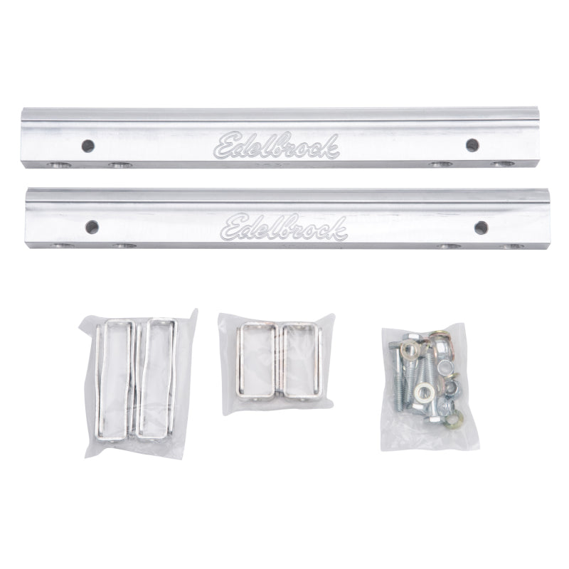 Edelbrock Fuel Rail Kit: For 389/455 PontiacVictor EFI mani PN 29565 & 29575. 3634 Photo - Primary