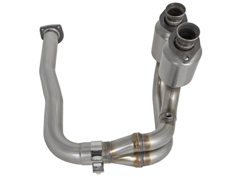 aFe Catalytic Converter Replacements Rear - Jeep Wrangler (TJ) - 00-03 47-48001 Photo - Unmounted