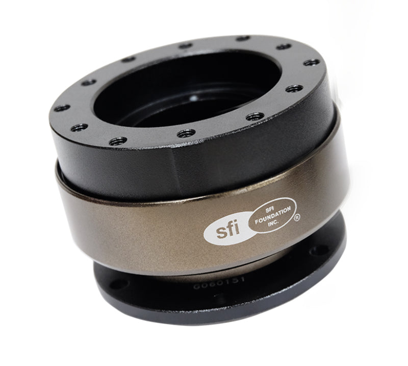 NRG Generation 2.0 Quick Release SFI Spec 42.1 Black Body with Titanium SRK-200-1BK Photo - Primary