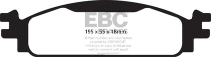 EBC Disc Brake Pad Set UD1376 Photo - Primary