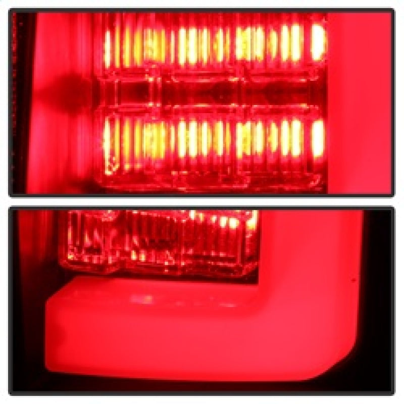 Spyder 09-14 Ford F150 V2 Light Bar LED Tail Lights - Black (ALT-YD-FF15009V2-LBLED-BK) 5084200 5084200 Photo - Unmounted