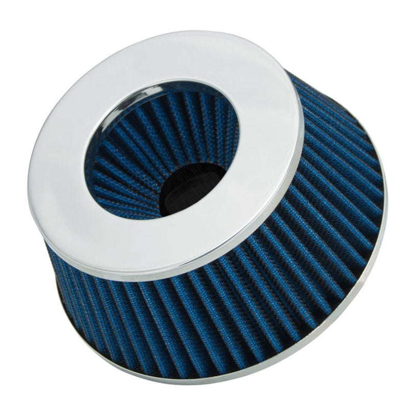 Spectre Adjustable Conical Air Filter 2-1/2in. Tall (Fits 3in. / 3-1/2in. / 4in. Tubes) - Blue 8166 8166 Photo - lifestyle view