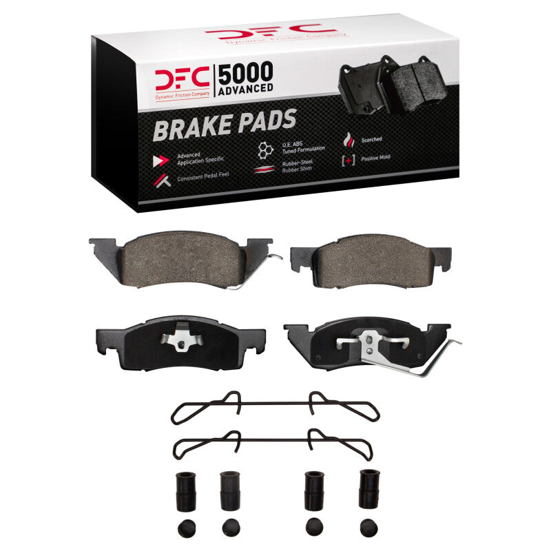 DFC DFC 5000 Advanced Semi Met Brake Pads Brakes, Rotors & Pads Brake Pads - OE main image