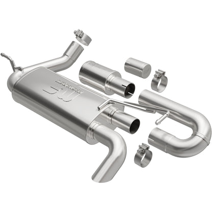 Magnaflow 07-18 Jeep Wrangler JK Overland Series Axle-Back Exhaust System 19668 19668 Photo - Primary